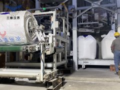 湖北双环科技定制的全自动吨袋包装机