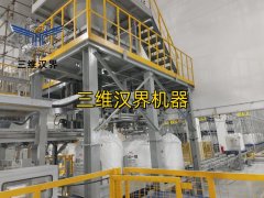 湖北某大型化工集团磷酸一铵全自动吨袋包装生